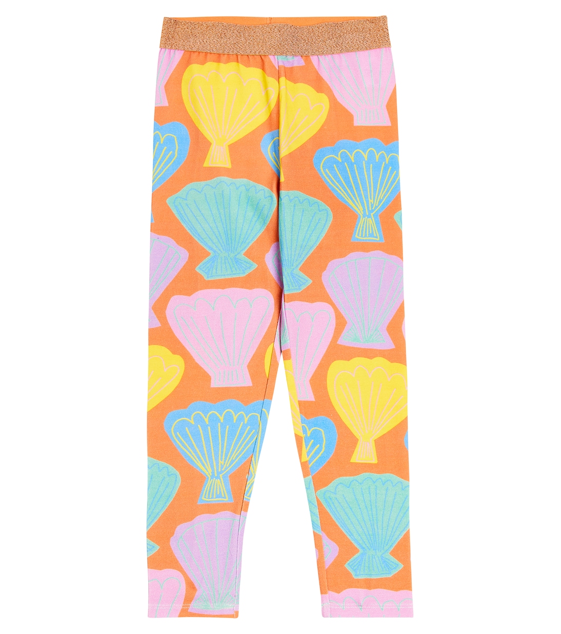 Printed cotton-blend leggings | Stella McCartney Kids