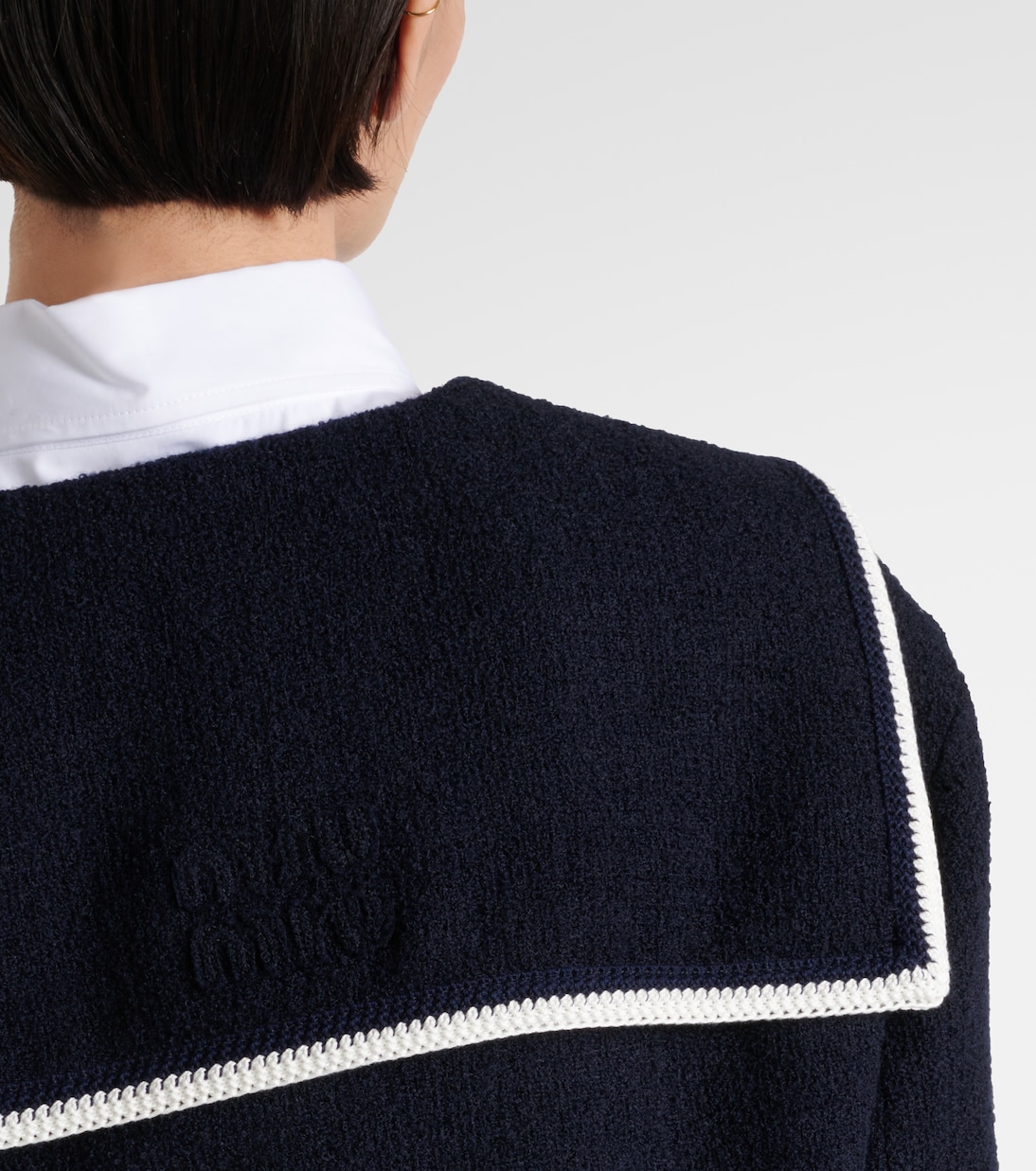 Cropped-Jacke aus Tweed | Miu Miu