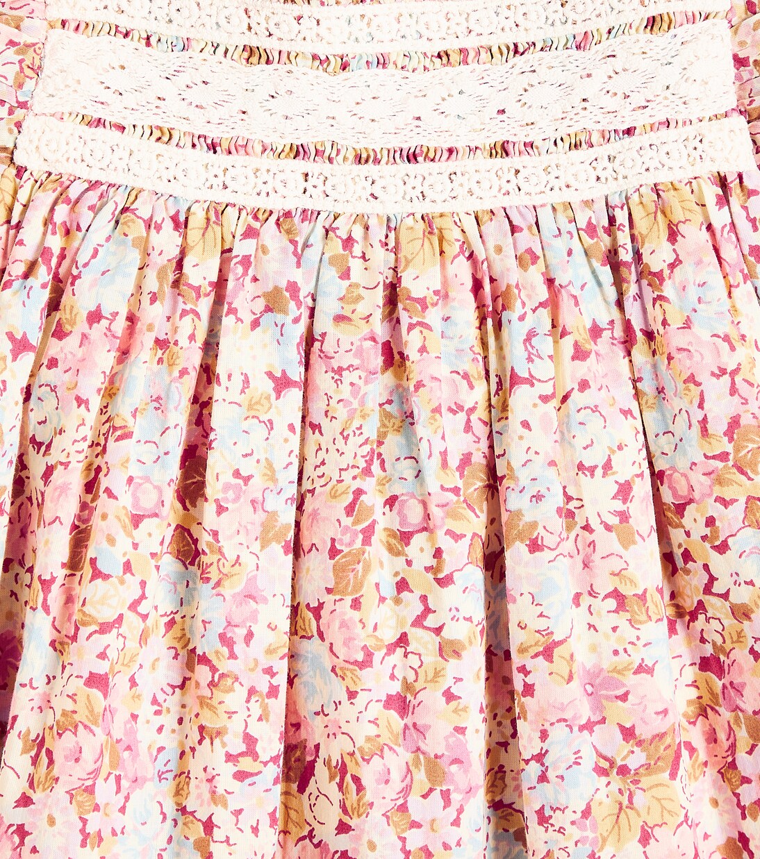 Martine ruffled floral cotton dress | Louise Misha