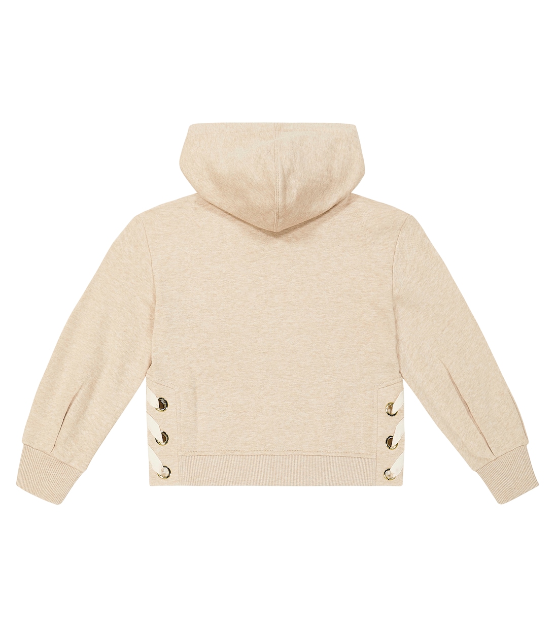 Cotton jersey hoodie | Chloé Kids