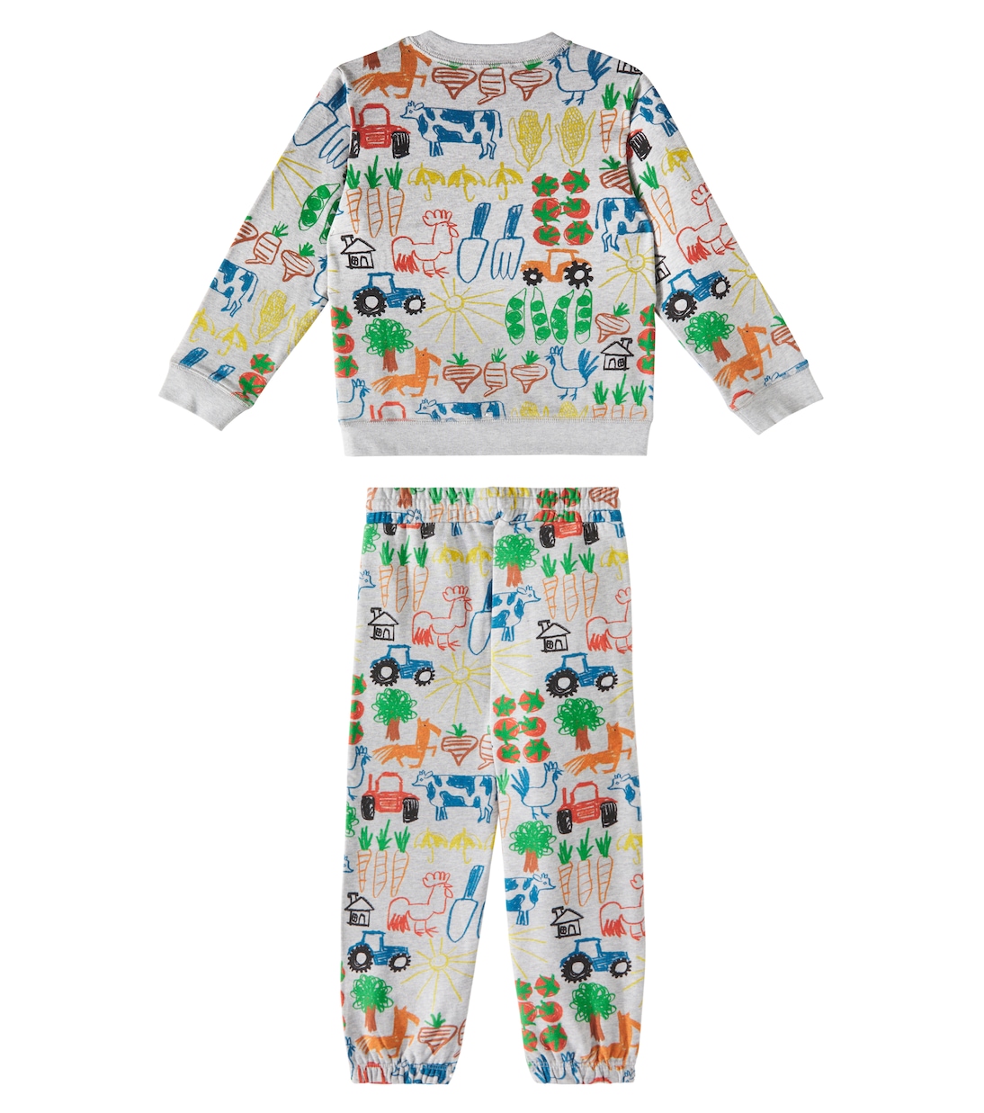Printed cotton tracksuit | Stella McCartney Kids