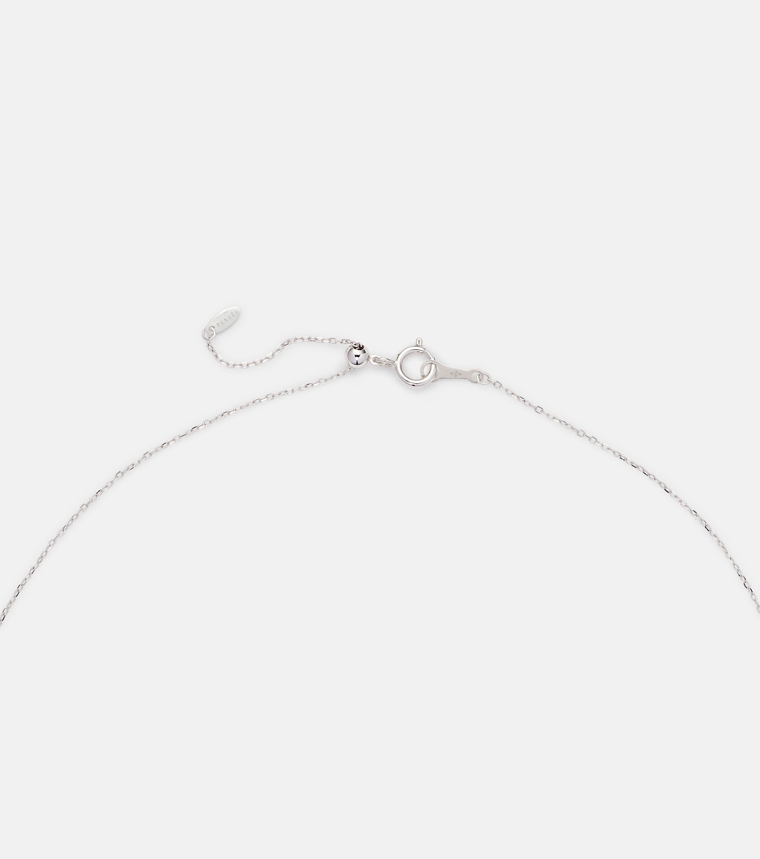 Collier Floating en or blanc 18 ct et diamants | Persée