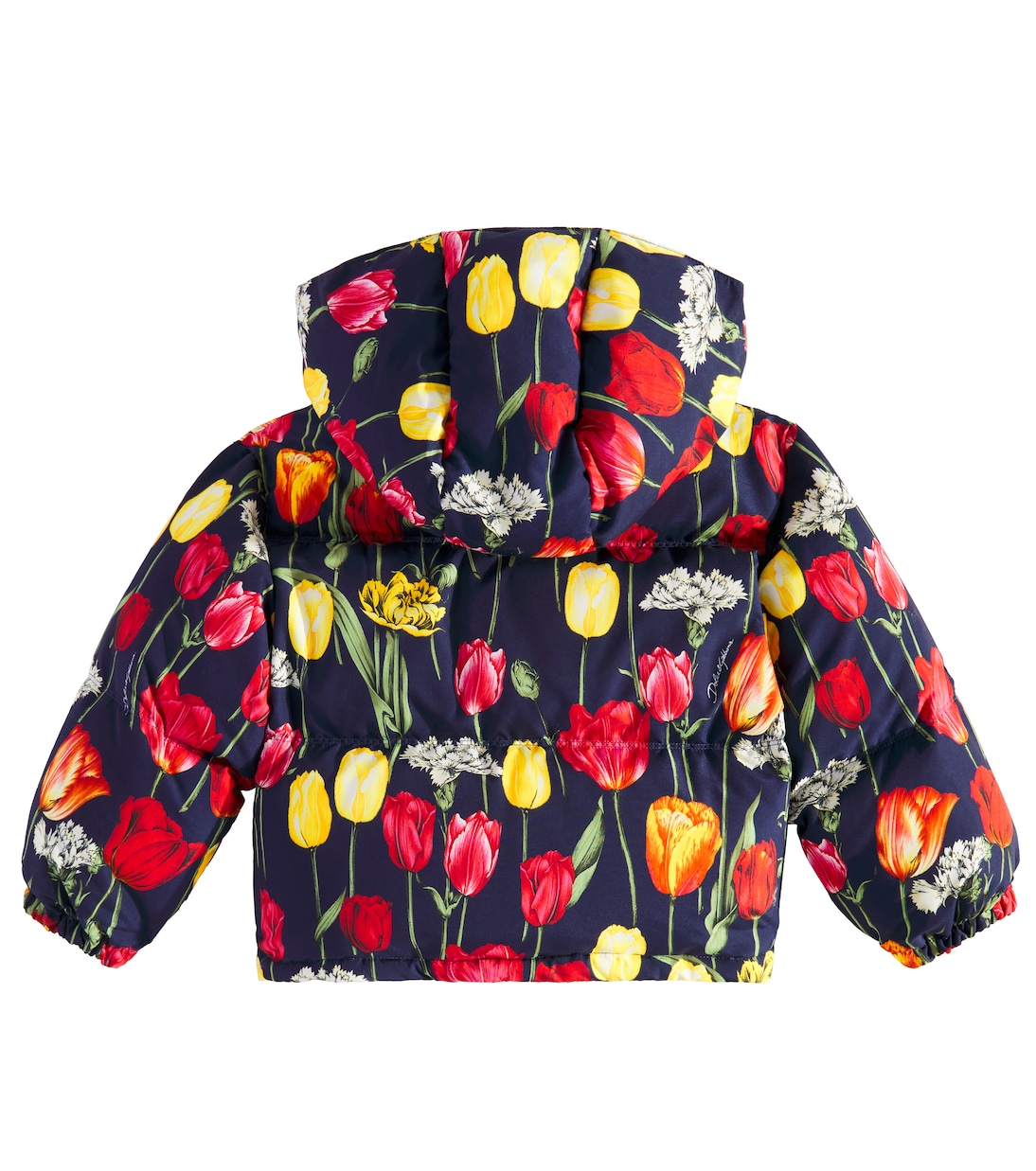 Veste doudoune à fleurs | Dolce&Gabbana Kids