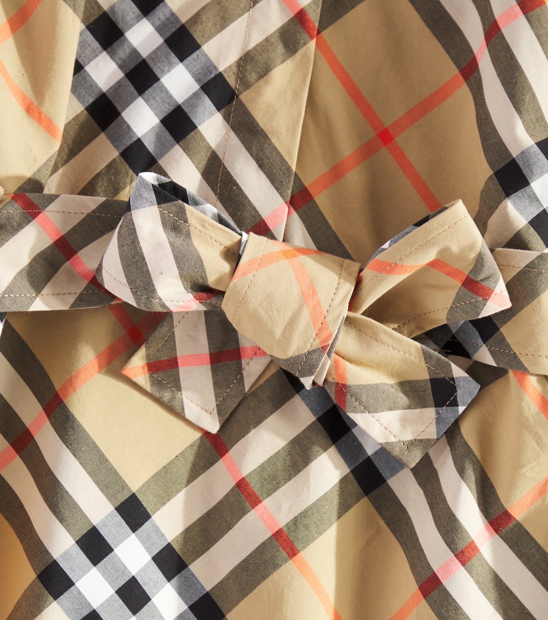 Robe Burberry Check en coton | Burberry Kids