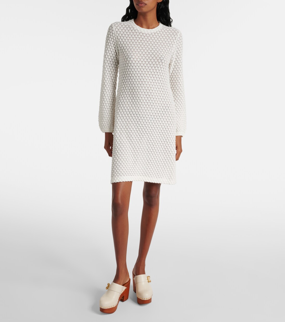 Robe pull en coton | Chloé