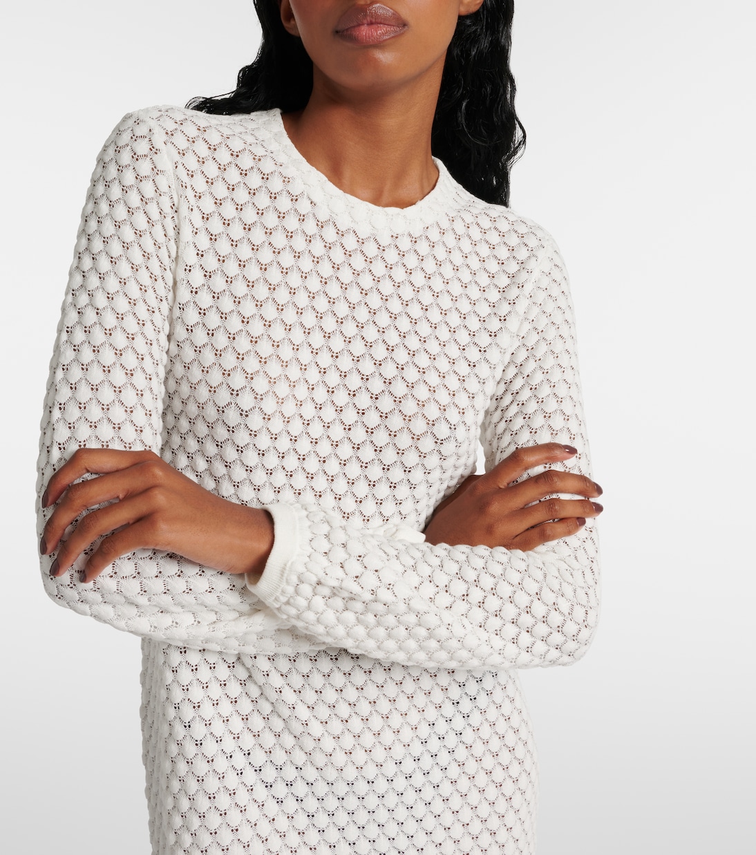 Robe pull en coton | Chloé