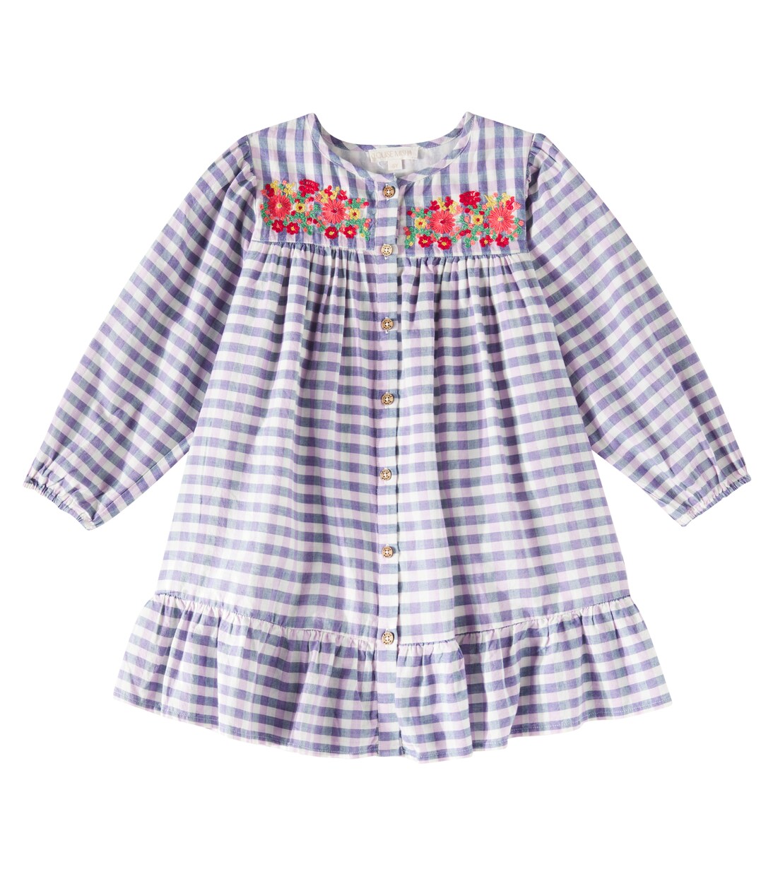 Bébé – Robe Massilia en coton à carreaux | Louise Misha