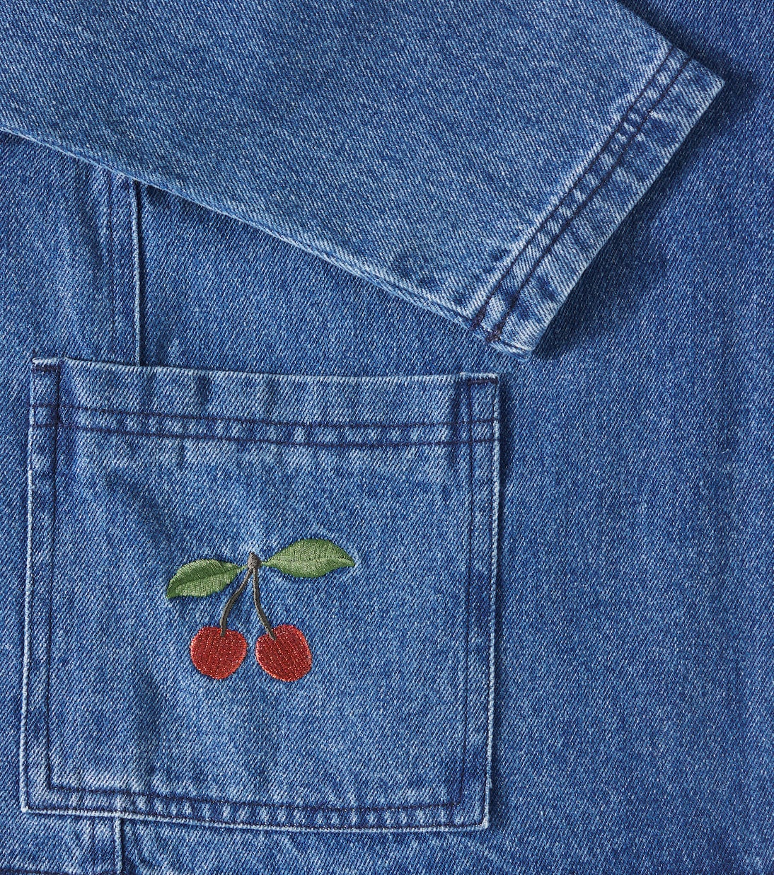 Magot embroidered denim shirt | Konges Sløjd