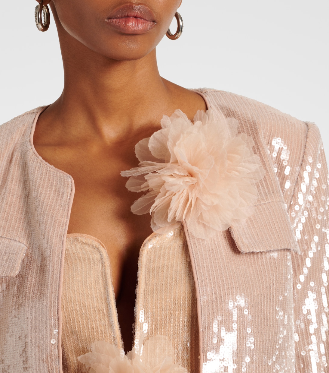 Jacke mit Pailletten | Self-Portrait