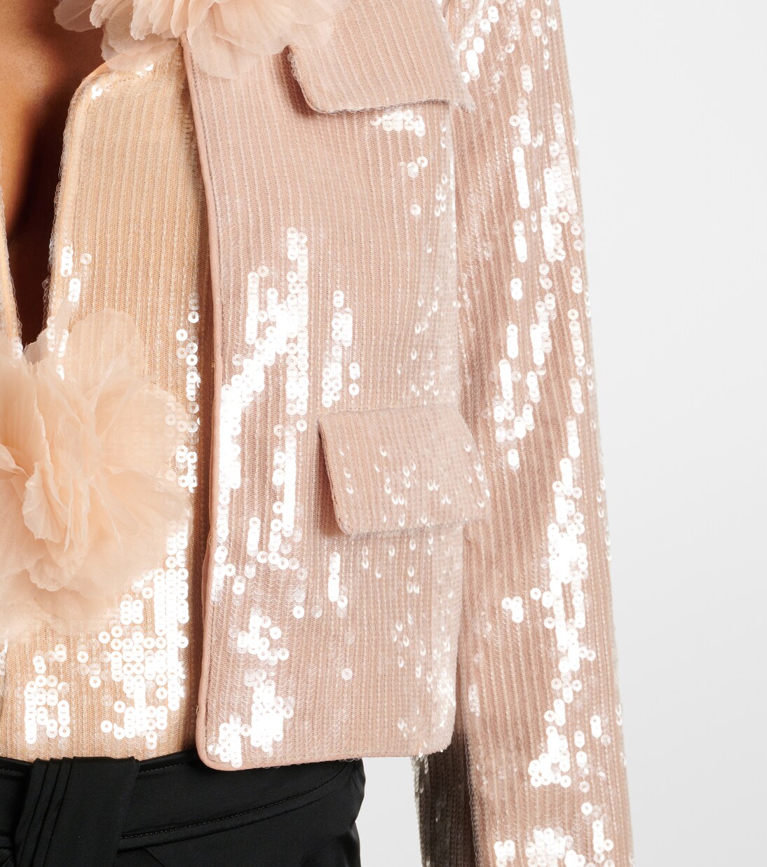 Jacke mit Pailletten | Self-Portrait