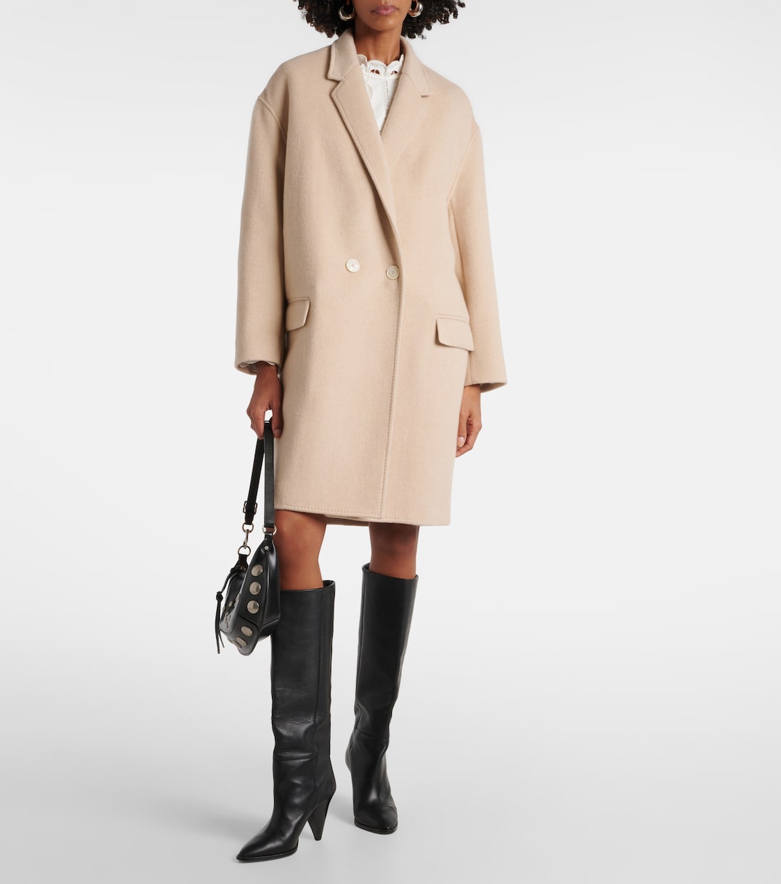 Mantel Efegozi aus Wolle, Kaschmir und Seide | Isabel Marant