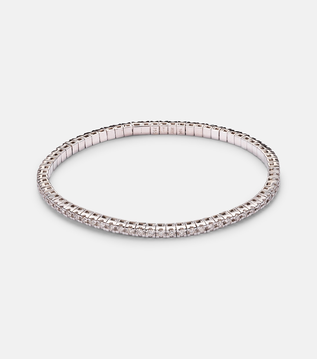 18kt white gold tennis bracelet with diamonds | Shay Jewelry