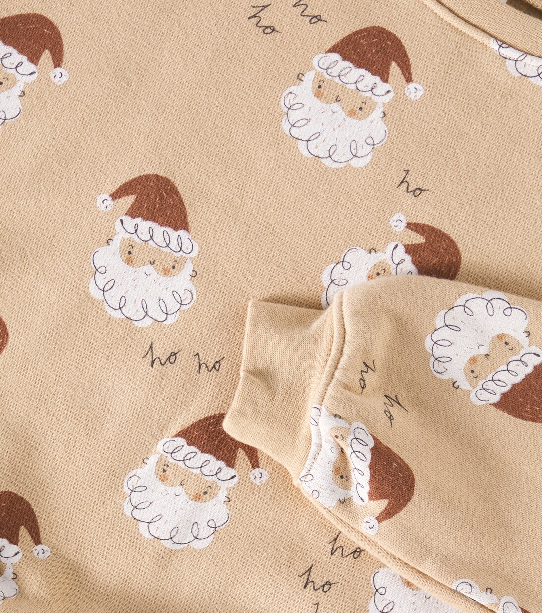 Santa cotton-blend sweatshirt | Rylee + Cru