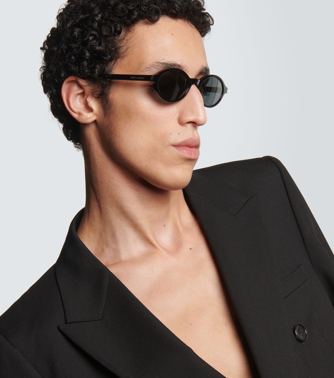 SL 751 Jeanne oval sunglasses | Saint Laurent