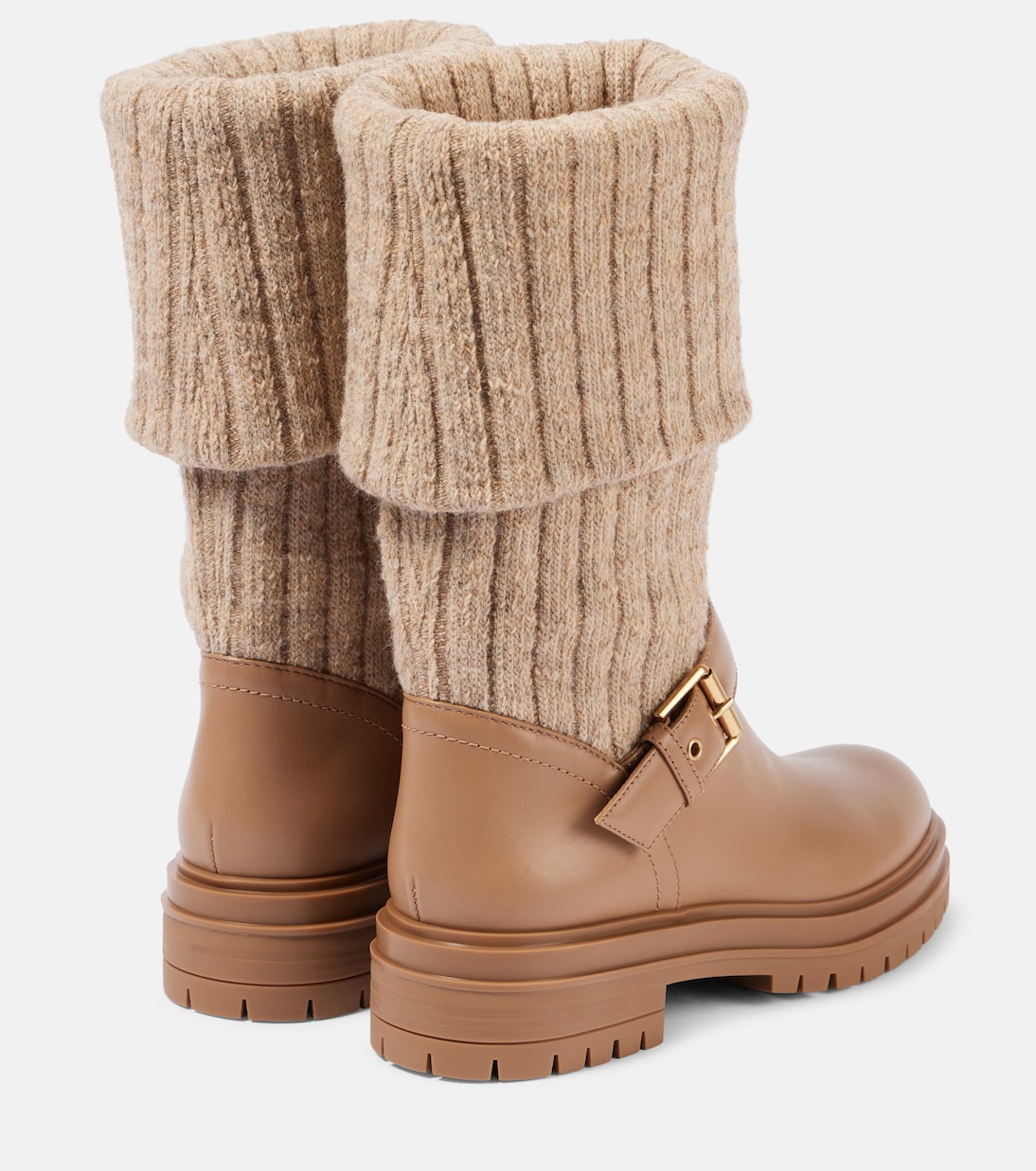 Stiefel Thurso mit Leder | Gianvito Rossi