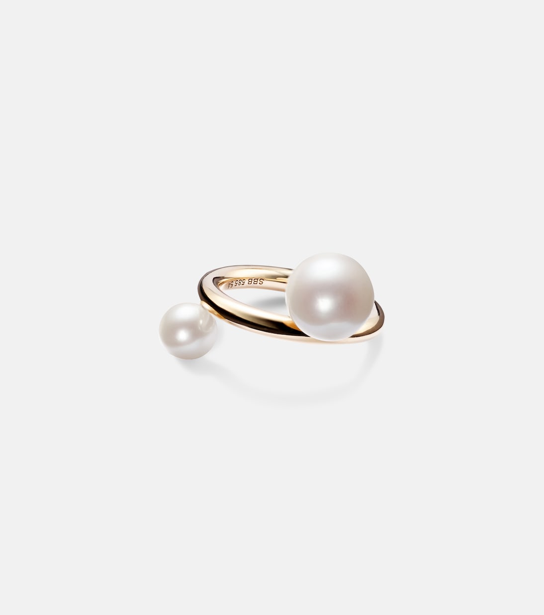 La Grace 14kt gold ring with pearls | Sophie Bille Brahe