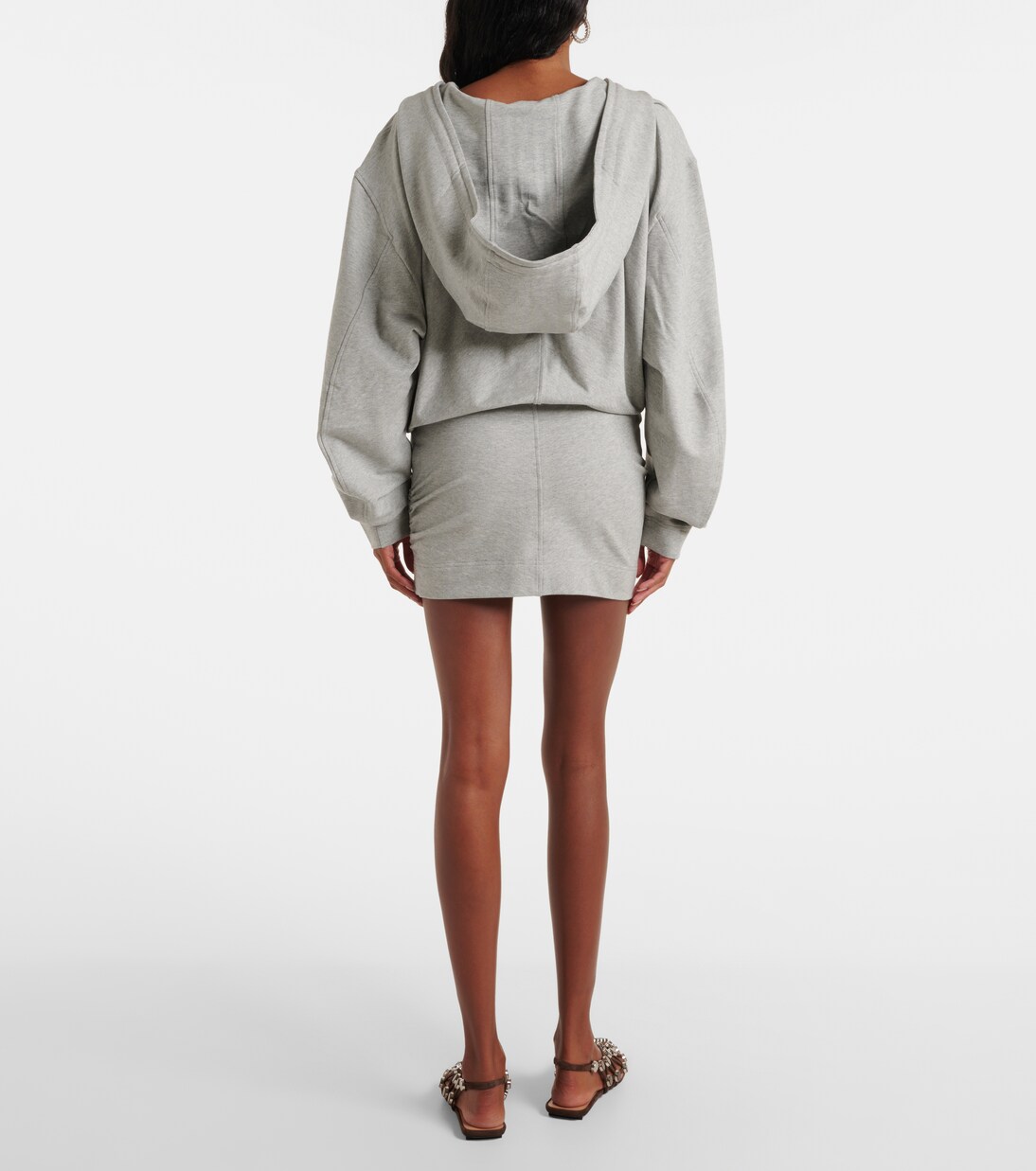 فستان قصير من القطن | The Attico