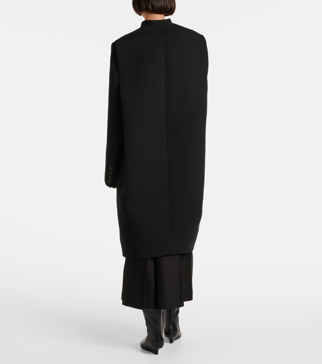 Deep pleated coat | Toteme