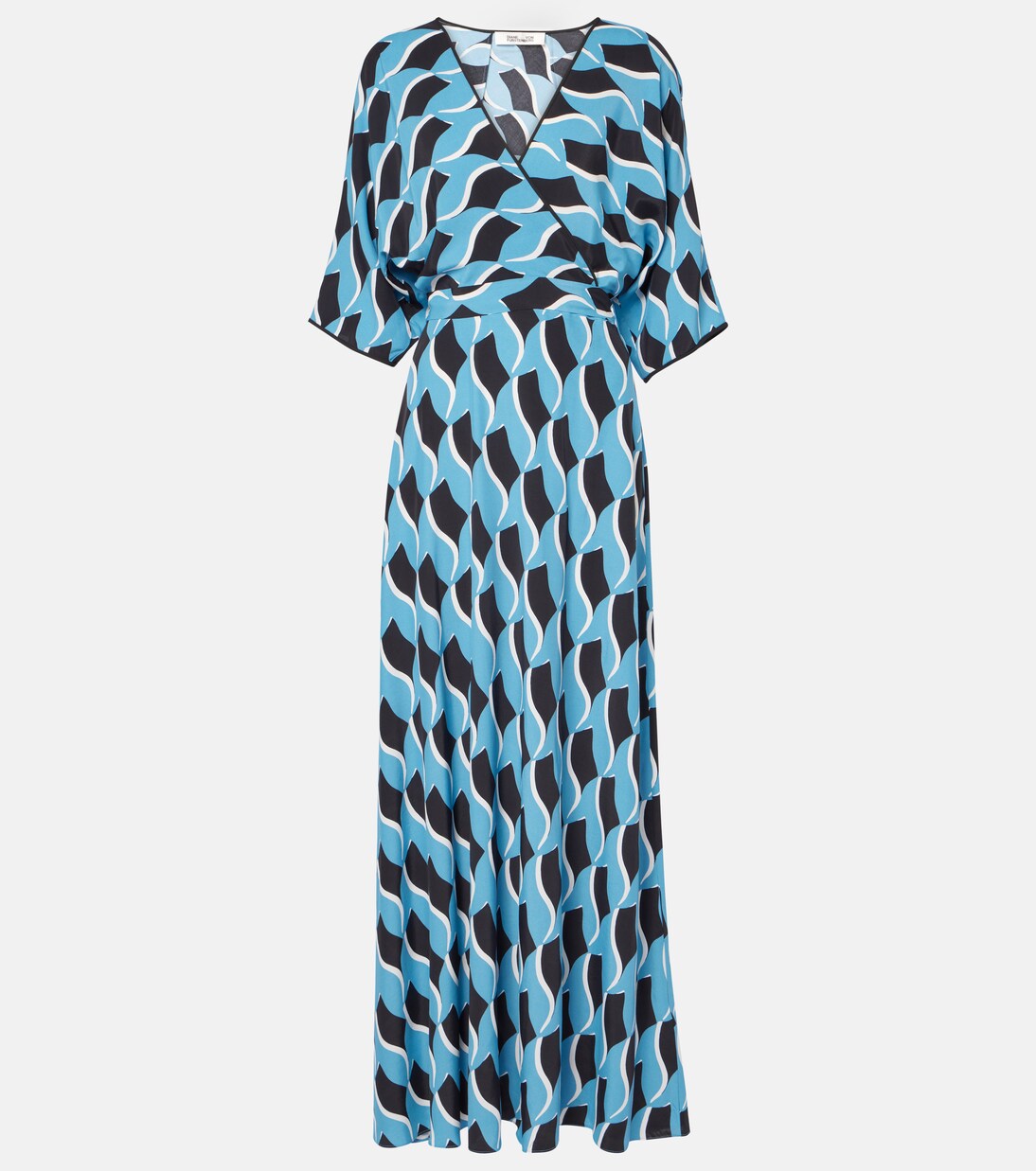Robe longue Eloise imprimée en crêpe | Diane von Furstenberg