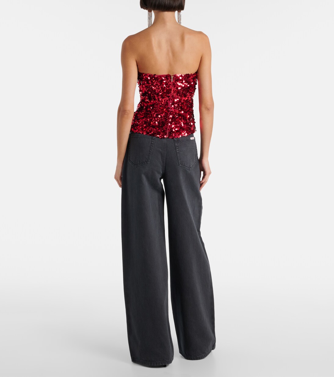 Top mit Pailletten | Self-Portrait