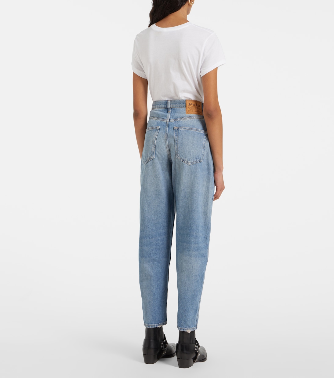 High-Rise Barrel Jeans | Polo Ralph Lauren