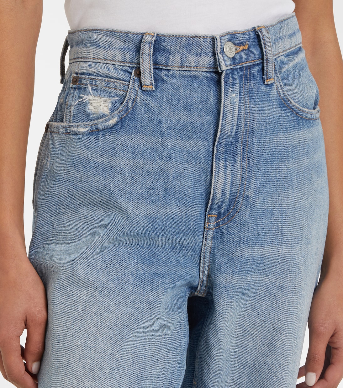 High-Rise Barrel Jeans | Polo Ralph Lauren