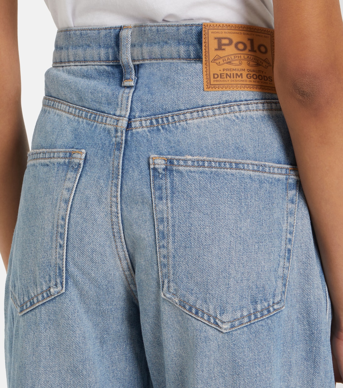 High-Rise Barrel Jeans | Polo Ralph Lauren