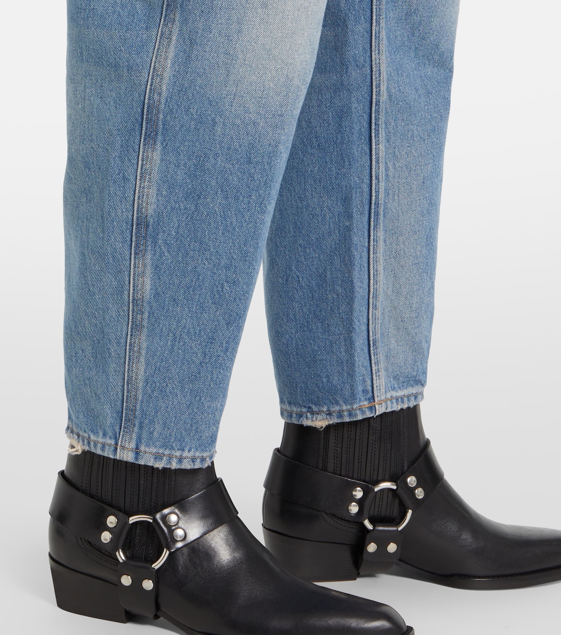 High-Rise Barrel Jeans | Polo Ralph Lauren