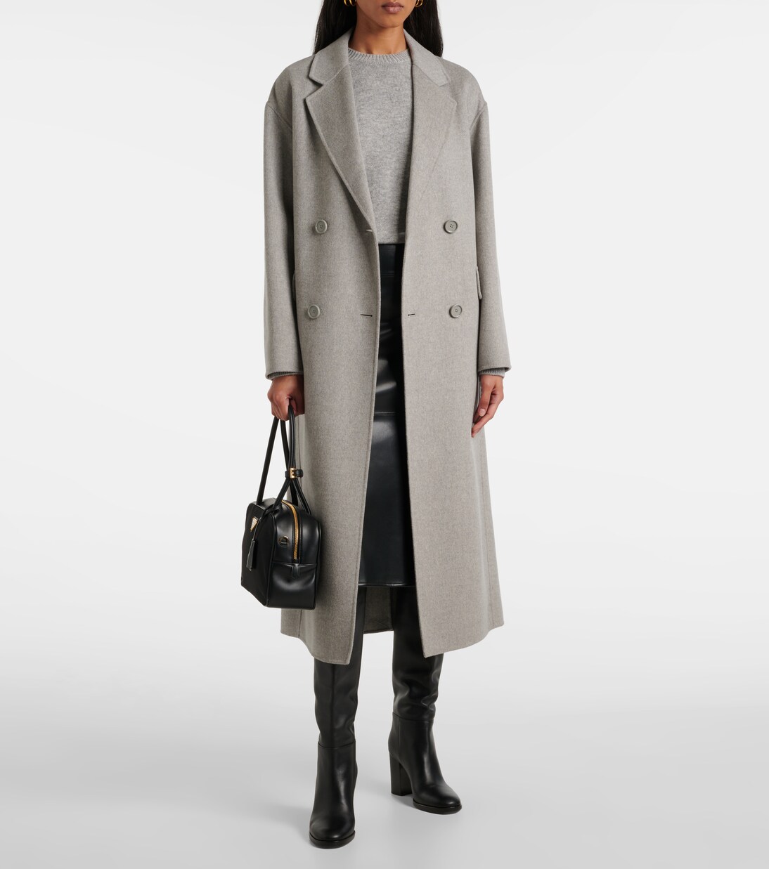 Double-breasted wool coat | 'S Max Mara