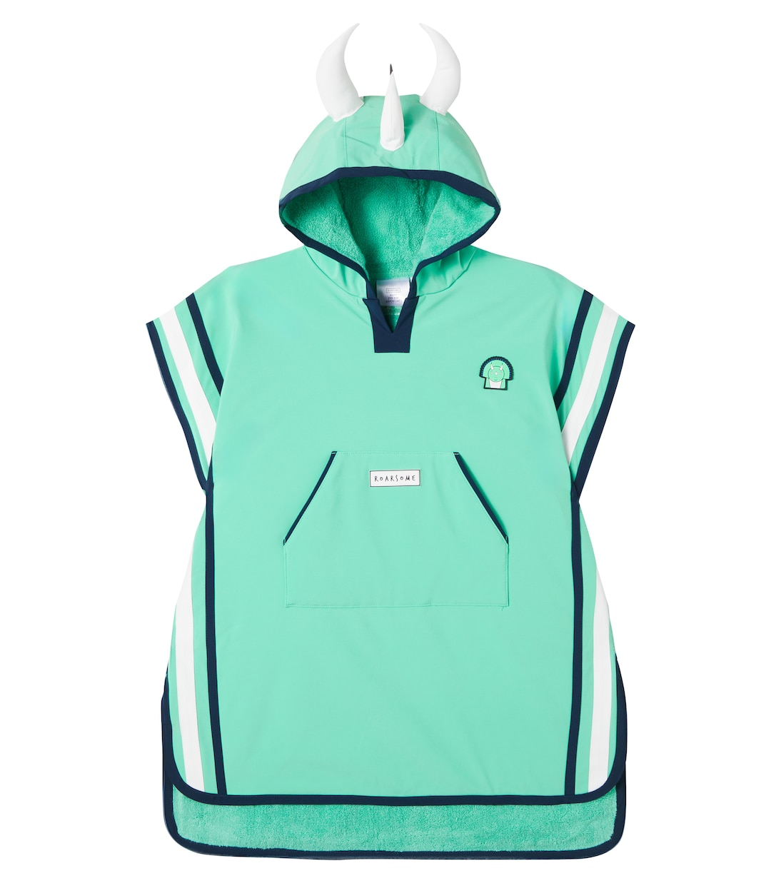 Spike the Dinosaur terry hooded towel | Roarsome