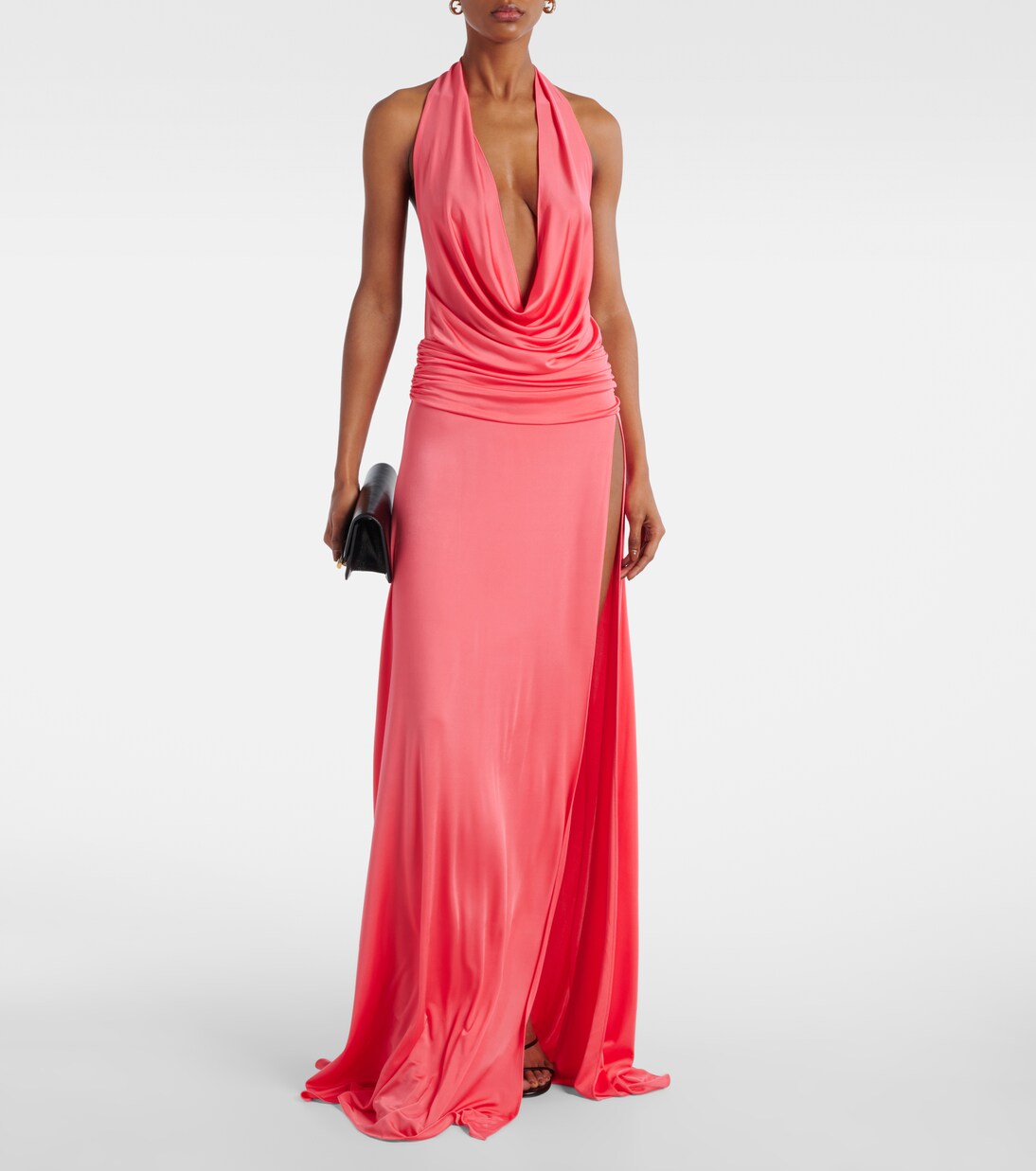 Robe longue Tanit en satin | The New Arrivals Ilkyaz Ozel