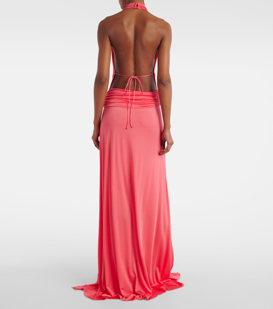 Robe longue Tanit en satin | The New Arrivals Ilkyaz Ozel