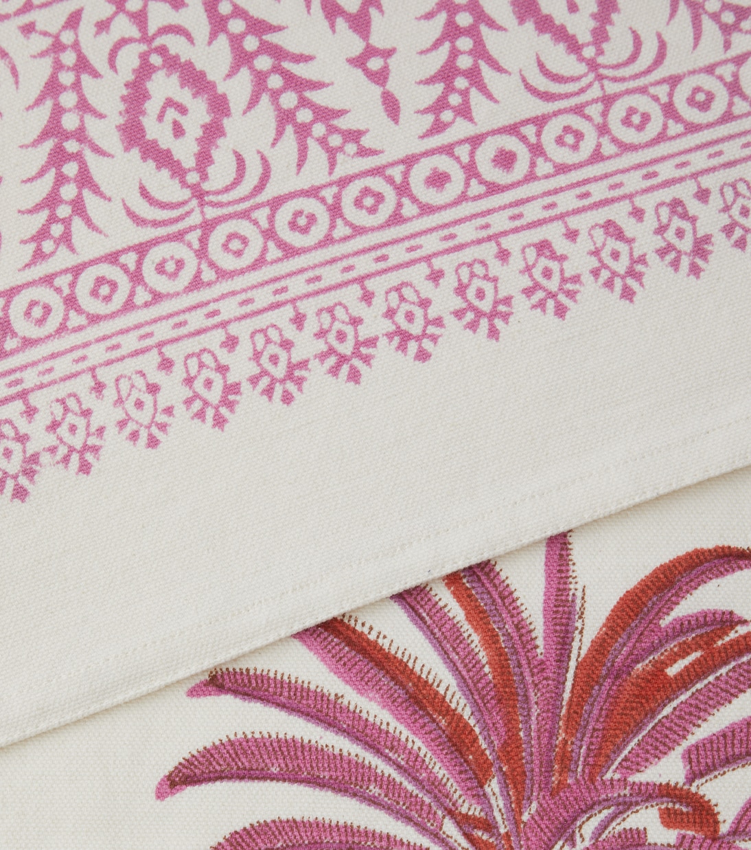 Printed cotton tablecloth | Les-Ottomans