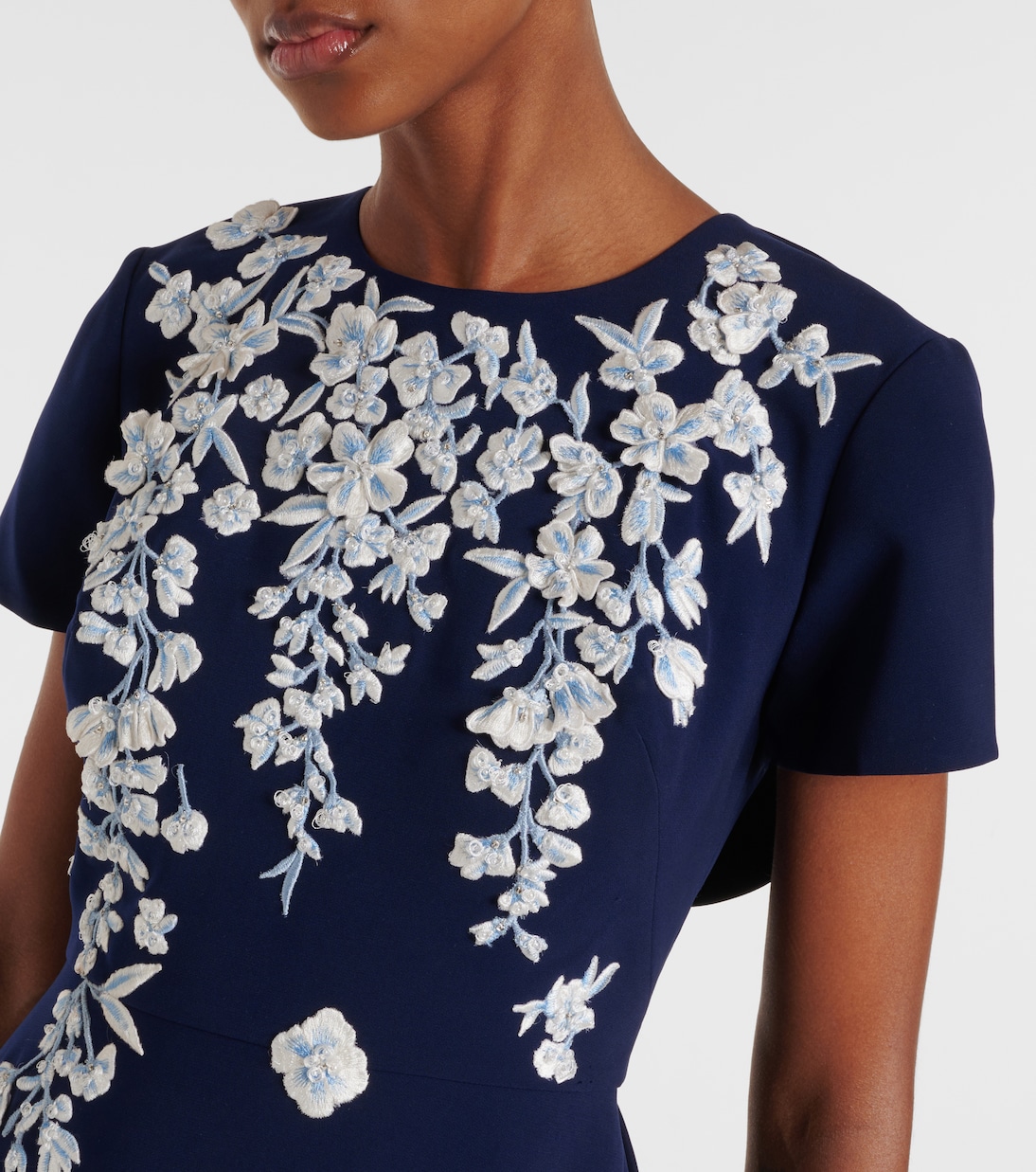 Bestickte Robe | Carolina Herrera