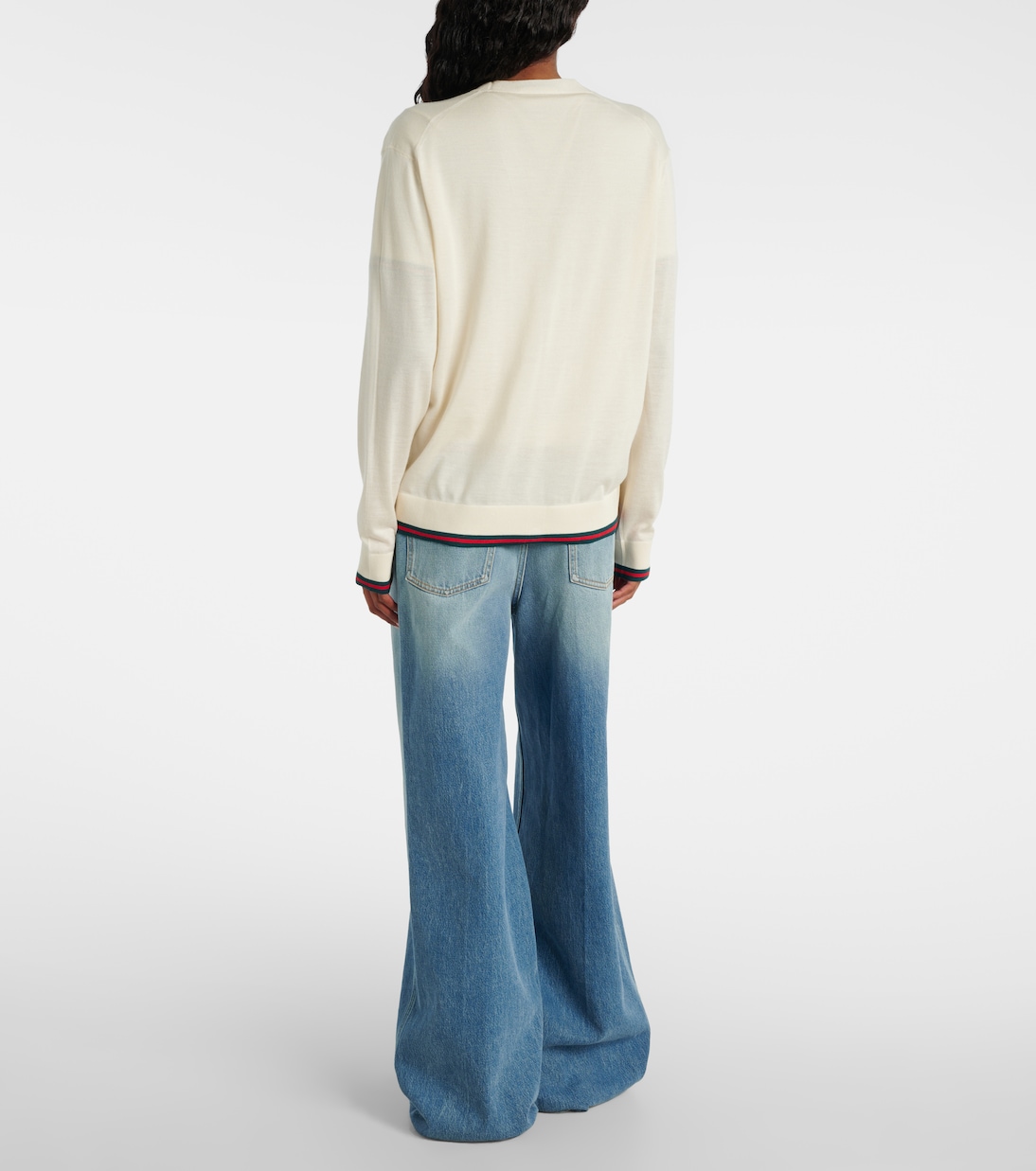 Cárdigan de cachemir y seda | Gucci