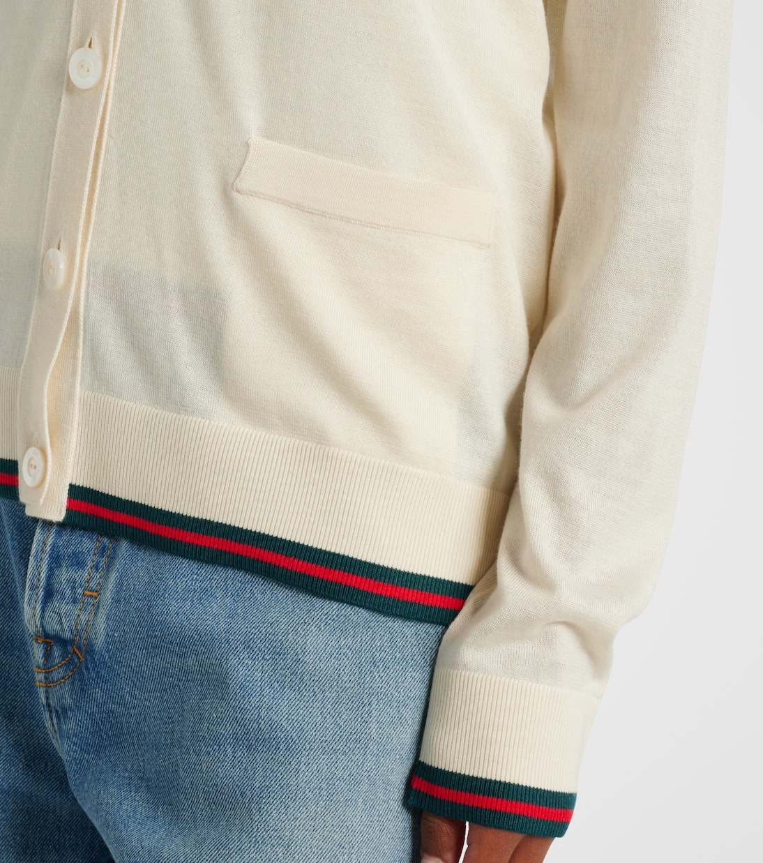 Cárdigan de cachemir y seda | Gucci