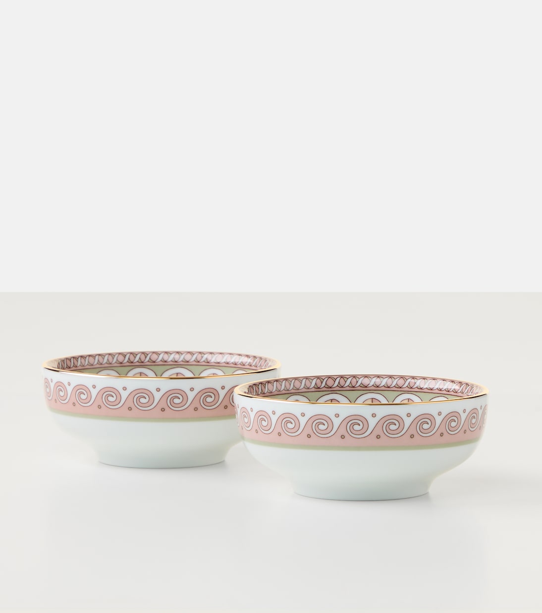 Set of 2 porcelain snack bowls  | La DoubleJ
