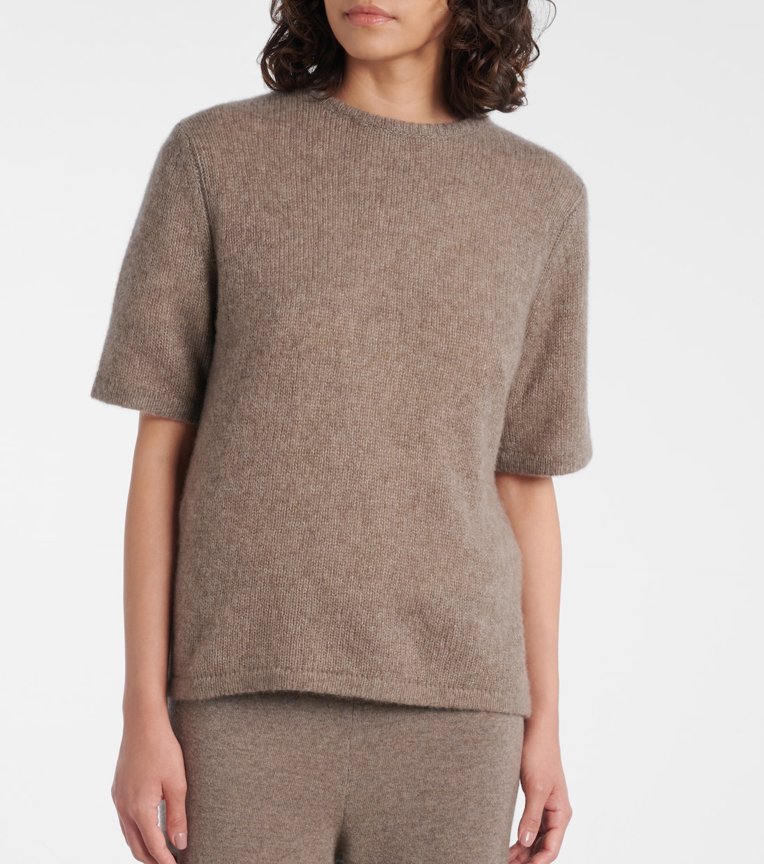 T-Shirt Cecelia aus Kaschmir und Seide | Lisa Yang