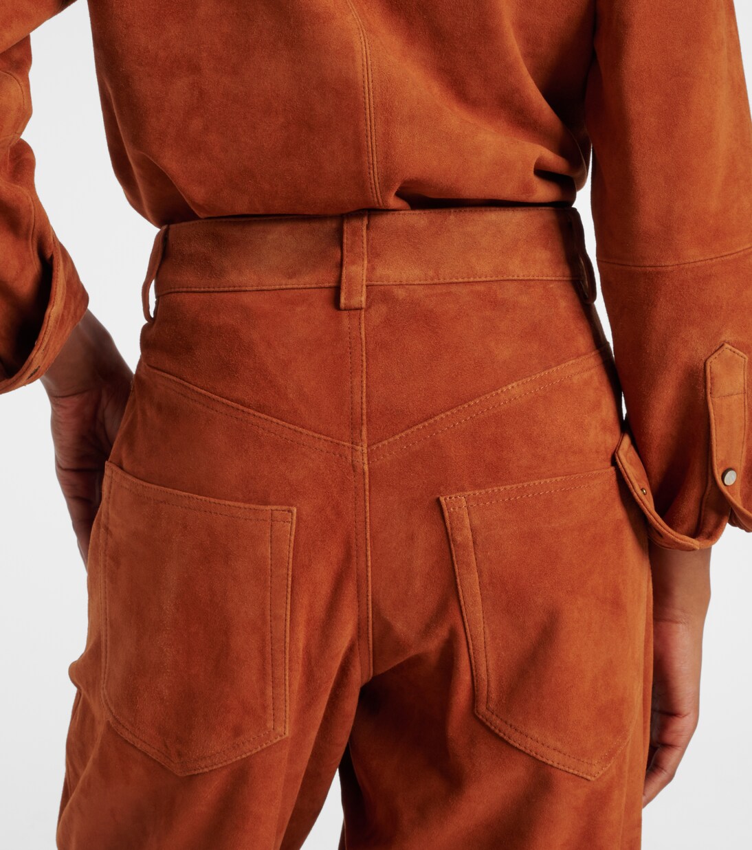 Pantalon Darelle en daim | Isabel Marant