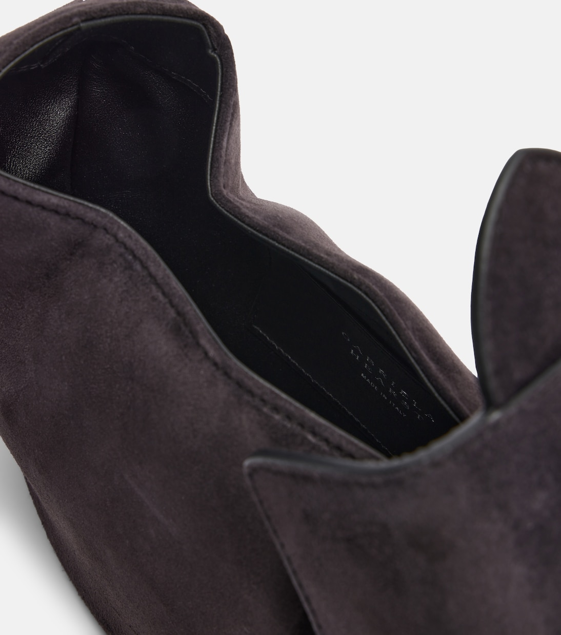 Demi suede clutch | Gabriela Hearst