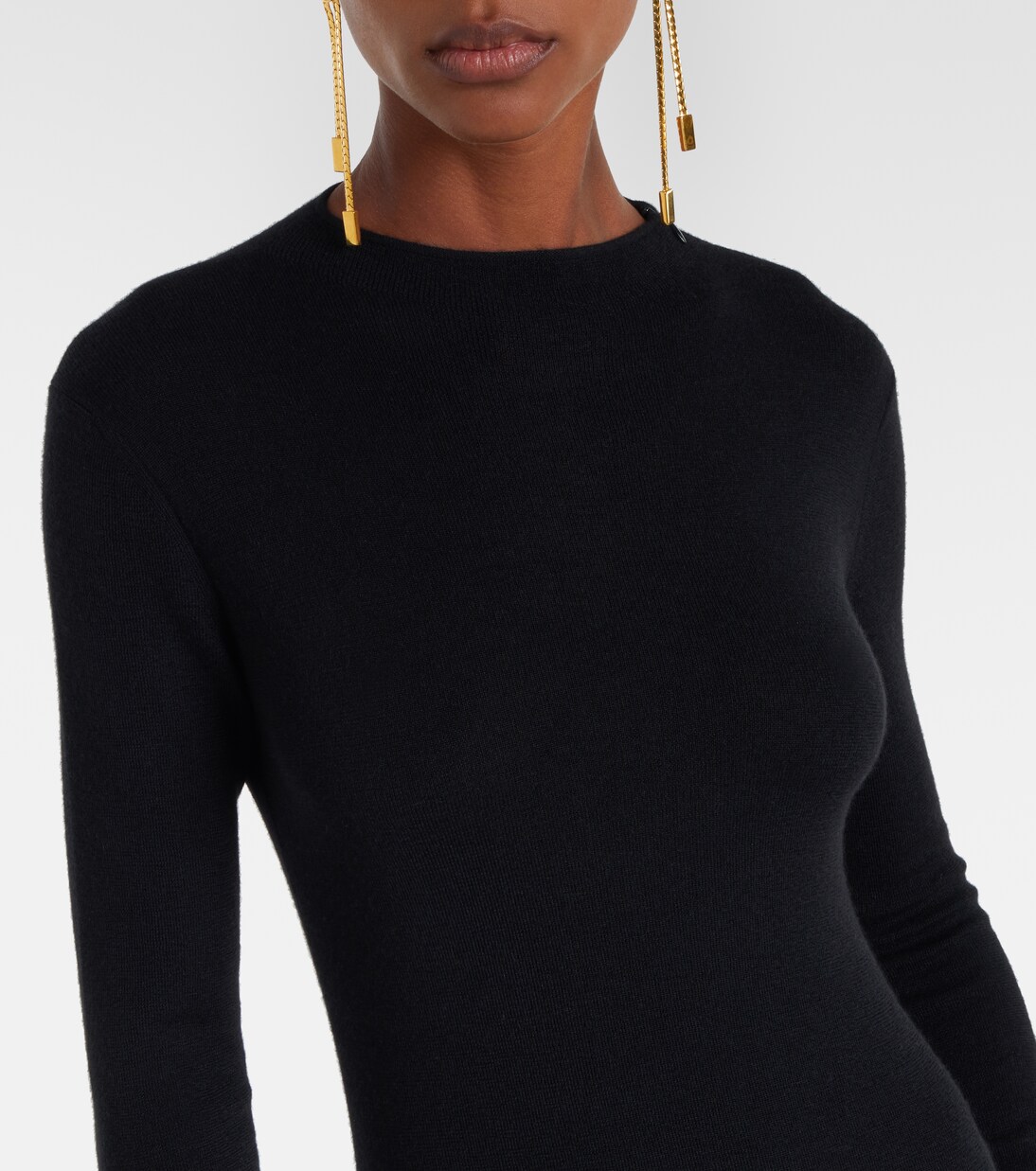 Robe longue en cachemire et soie mélangés | Tom Ford