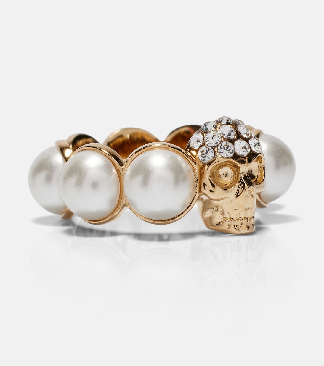 Bague Skull à ornements | McQueen