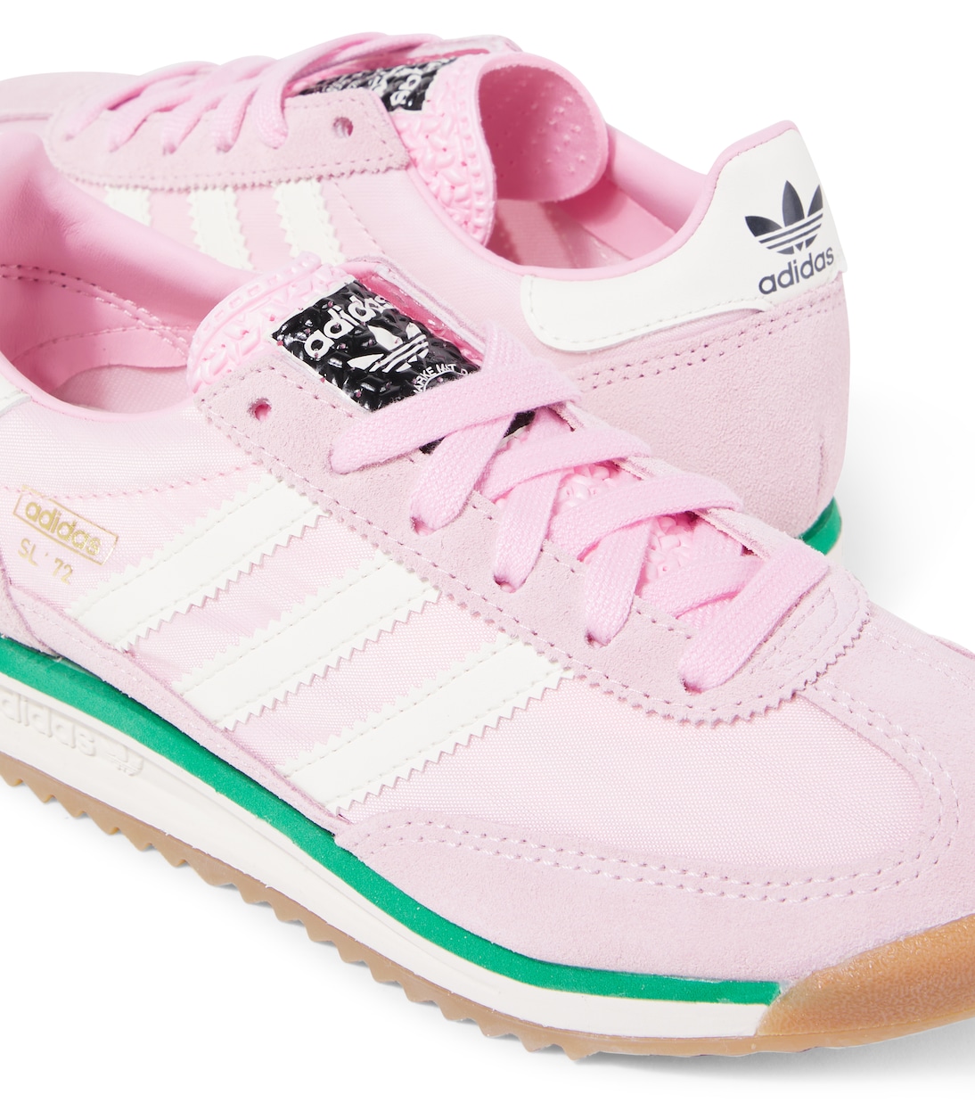 SL 72 RS 스웨이드 트리밍 스니커즈 | Adidas Originals Kids