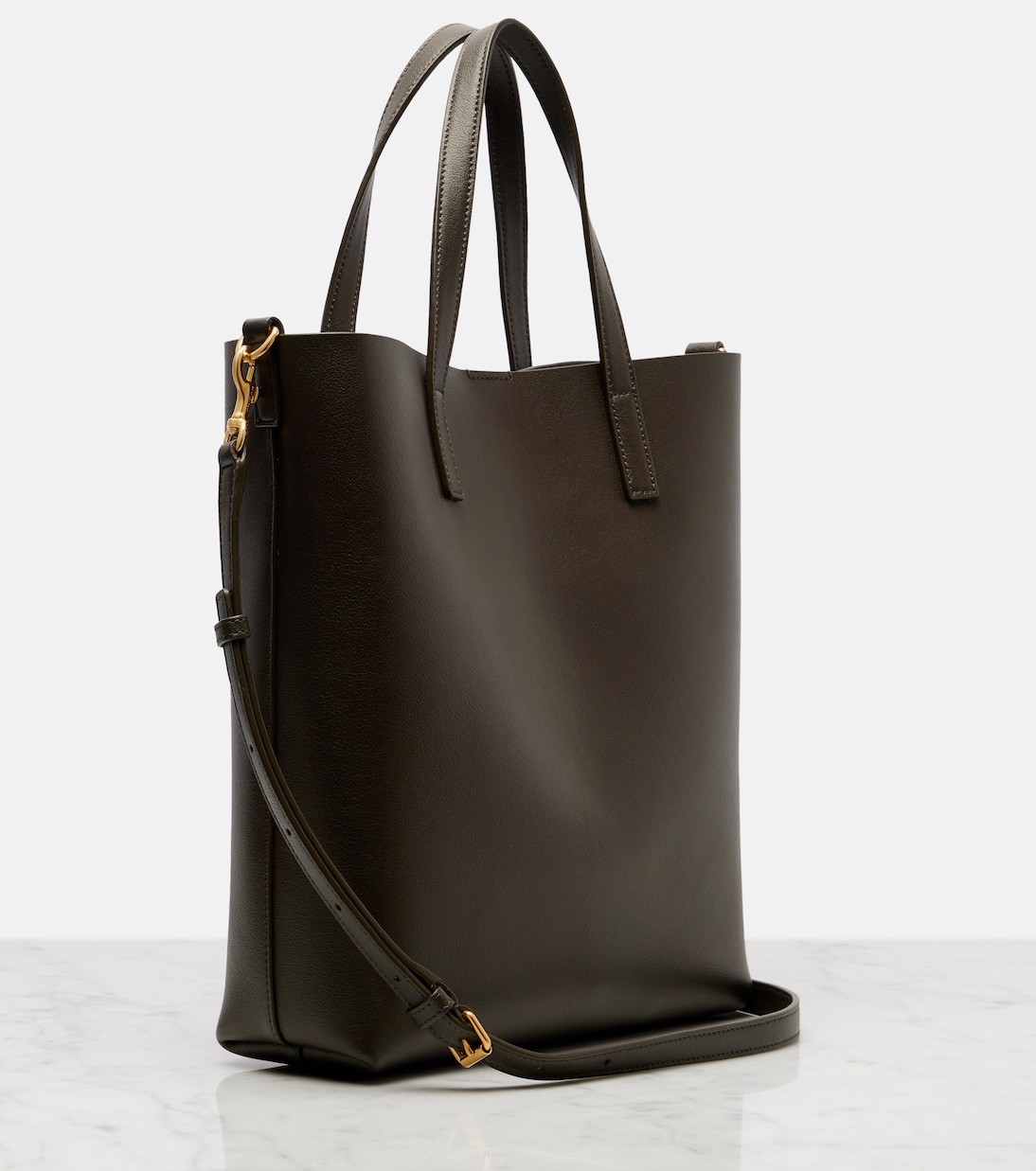 Toy Shopping N/S leather tote bag | Saint Laurent
