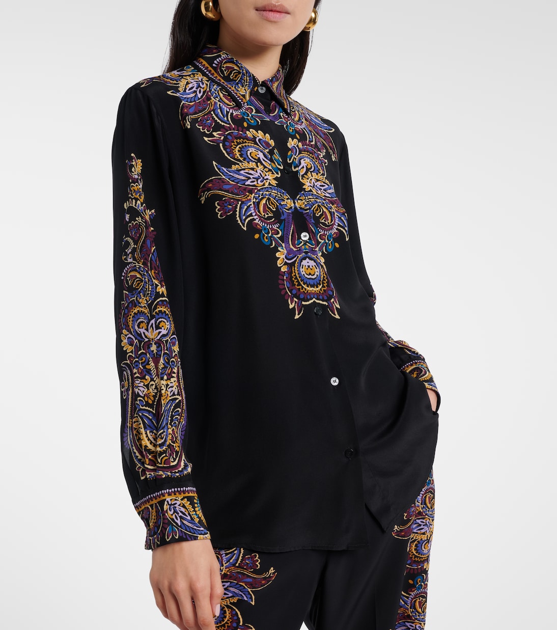 Paisley silk shirt | Etro