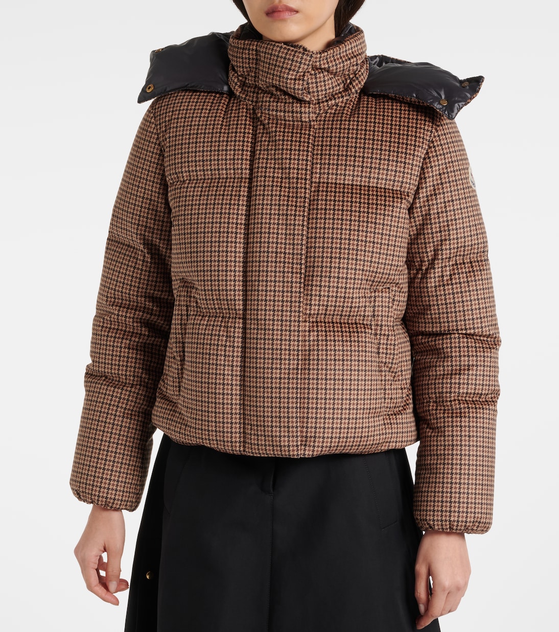 Quierzy houndstooth down jacket | Moncler