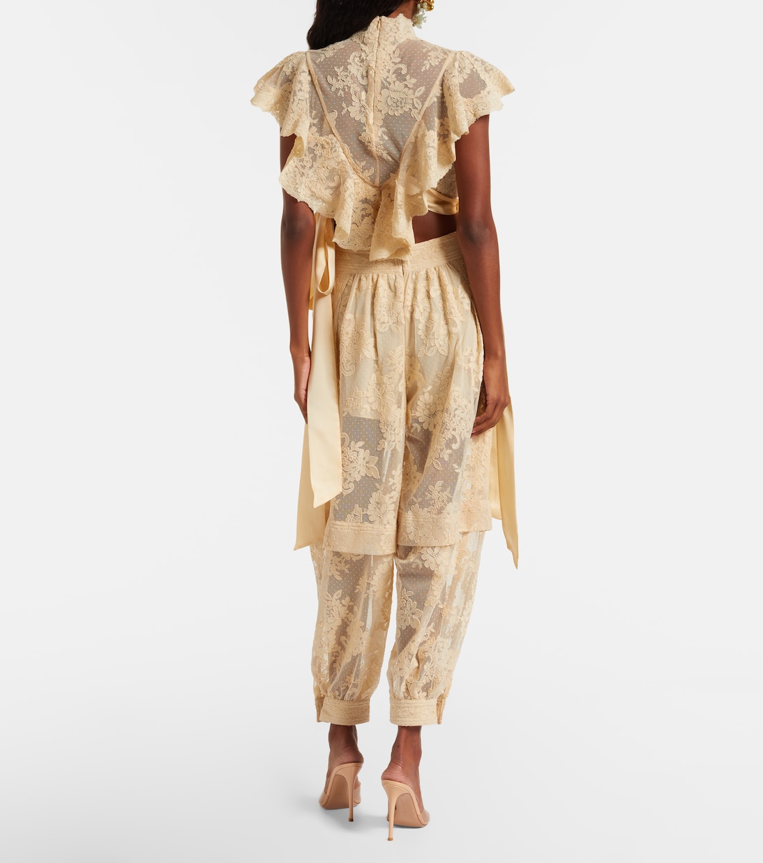 Pantaloni Hypnotic in pizzo | Zimmermann