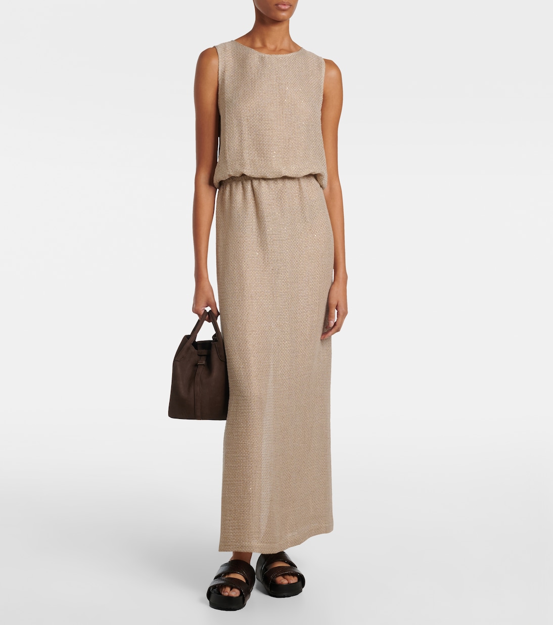 Maxirock Stella aus einem Leinengemisch | Leset