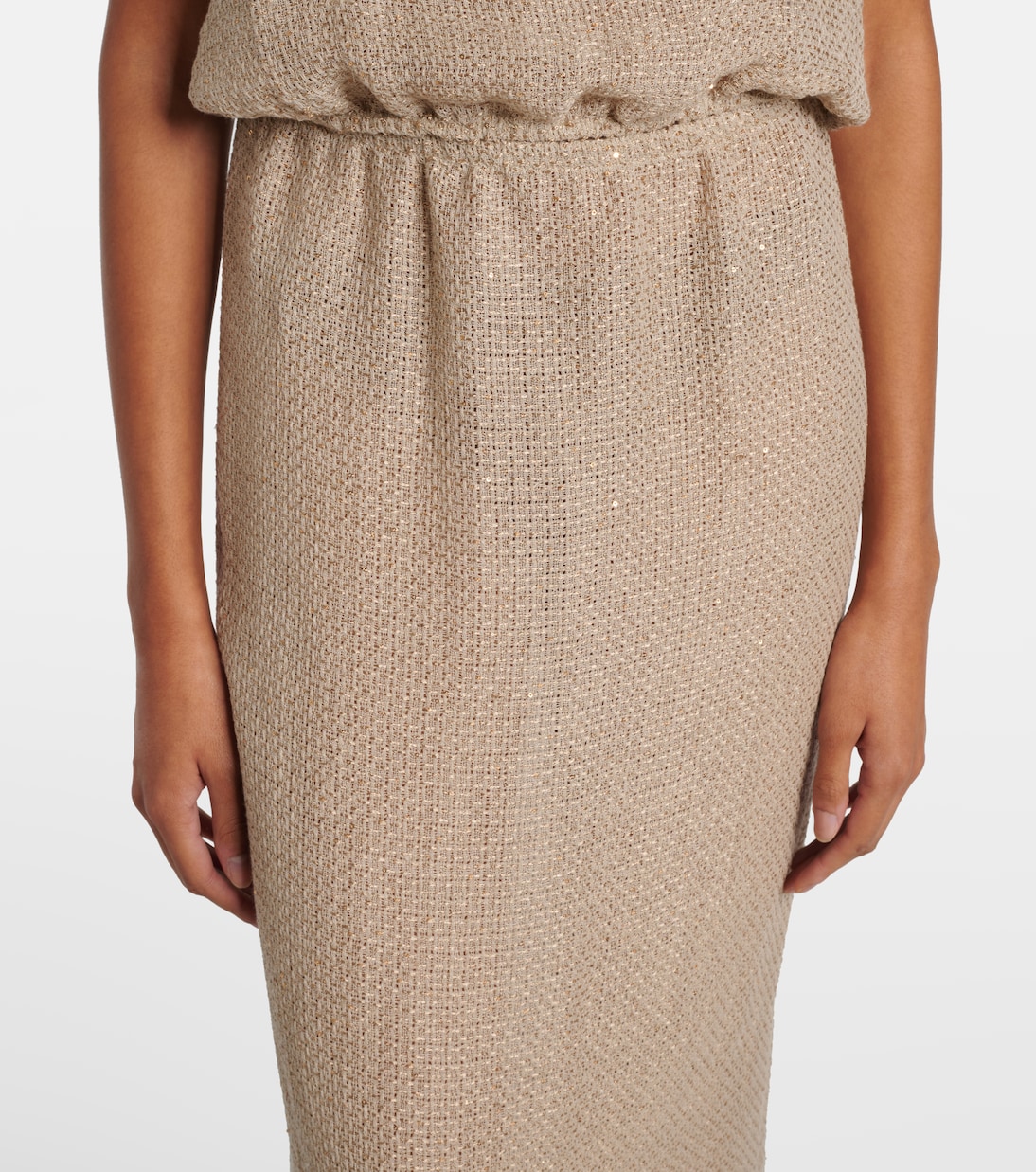 Maxirock Stella aus einem Leinengemisch | Leset