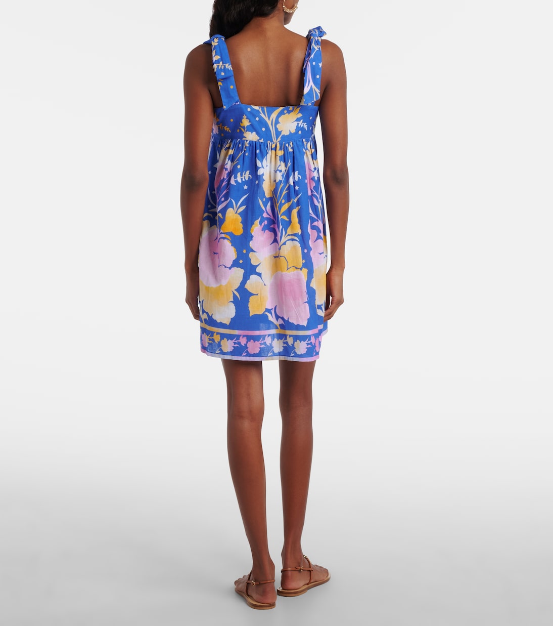 Minikleid aus Baumwolle und Leinen | Juliet Dunn